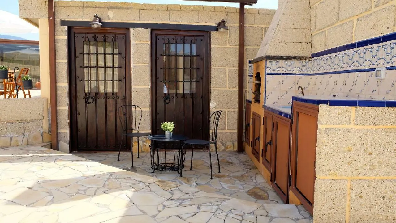 Casa en finca de uva con piscina privada, cubierta y climatizada La Degollada Сasa de vacaciones