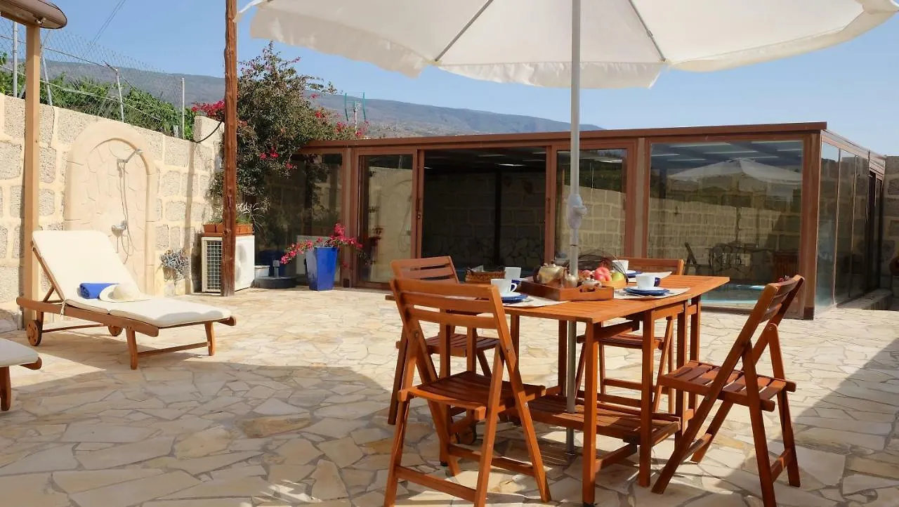 بيت للعطل Casa En Finca De Uva Con Piscina Privada, Cubierta Y Climatizada La Degollada